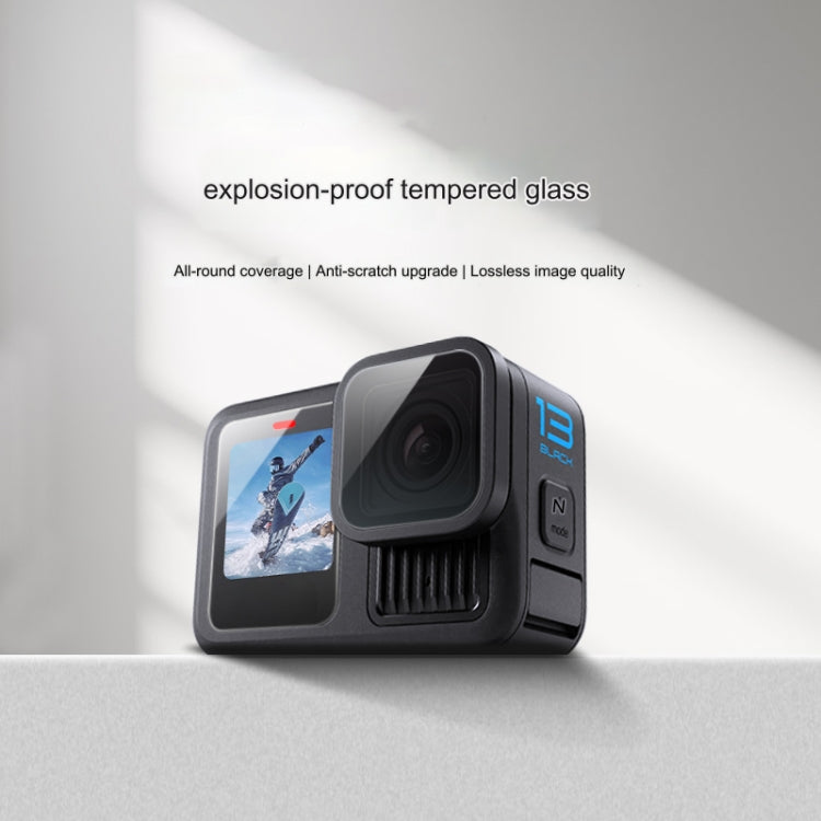 For GoPro HERO13 Black Lens and Front  Back Screen 9H Tempered Glass Film - free shipping - PMC TechLife - Order now!