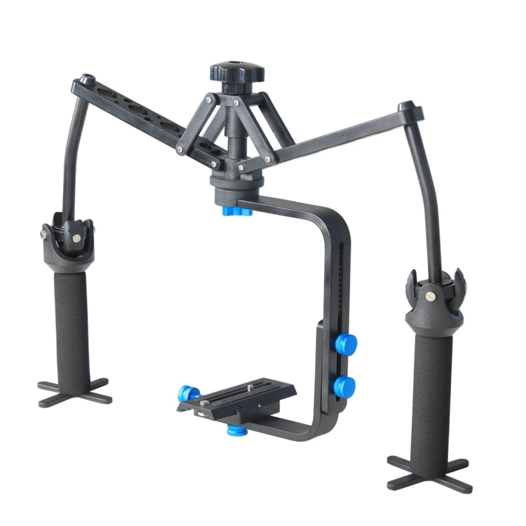 YELANGU YLG-0108F Spider Stabilizer with Quick Release Plate for Camcorder DV Video Camera DSLR - free shipping - PMC TechLife - Order now!