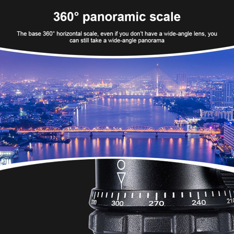 TRIOPO K2508S+B1S Adjustable Portable  Aluminum Alloy Tripod with Ball Head for SLR Camera(Gold) - free shipping - PMC TechLife - Order now!