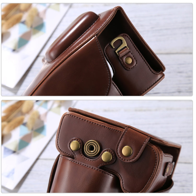 Full Body Camera PU Leather Case Bag for Nikon D5300 / D5200 / D5100 (18-55mm / 18-105mm / 18-140mm Lens) (Coffee) - free shipping - PMC TechLife - Order now!