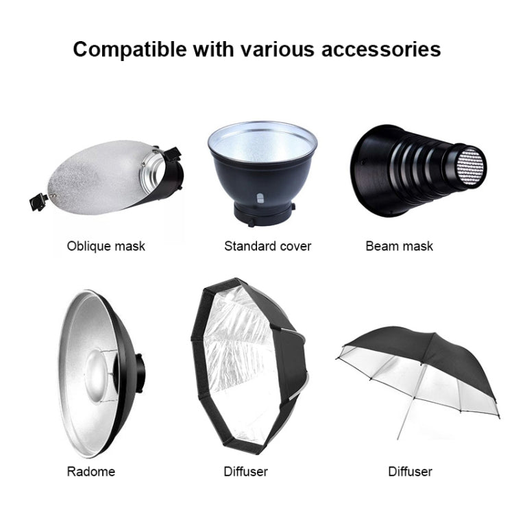 TRIOPO Oubao TTR300W Studio Flash with E27 150W Light Bulb - free shipping - PMC TechLife - Order now!