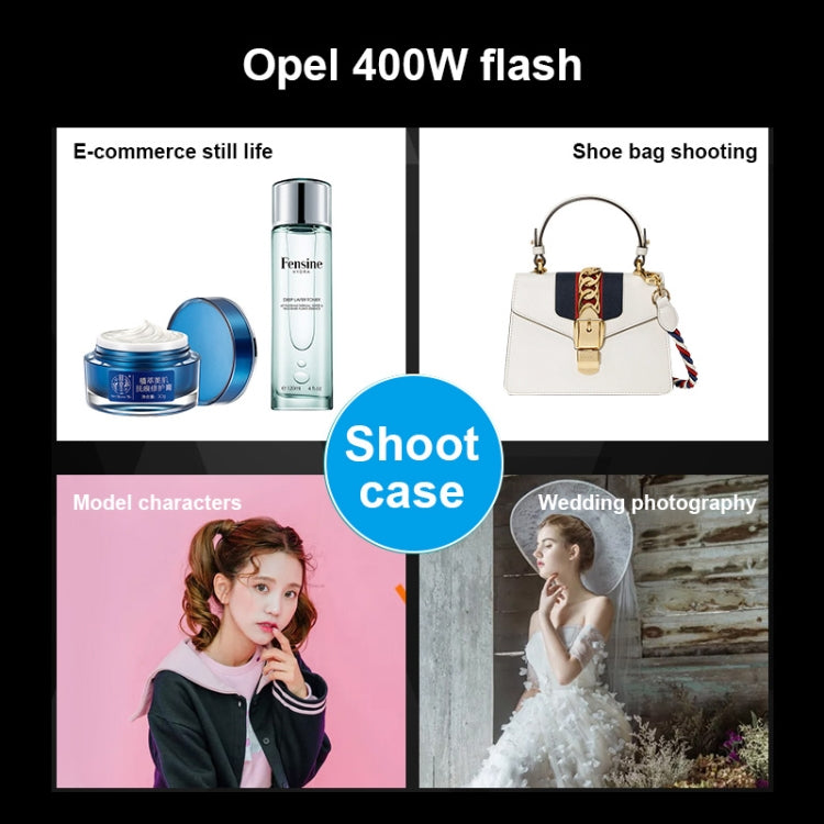 TRIOPO Oubao TTR400W Studio Flash with E27 150W Light Bulb - free shipping - PMC TechLife - Order now!