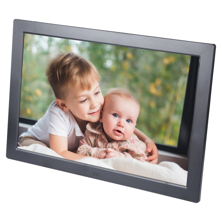 15.4 inch LED Digital Photo Frame with Remote Control, MP3 / MP4 / Movie Player, Support USB / SD Card Input, Built in Stereo Speaker (Black) - 11-15 inch by PMC TechLife | Online Shopping South Africa | PMC TechLife | Buy Now Pay Later Mobicred
