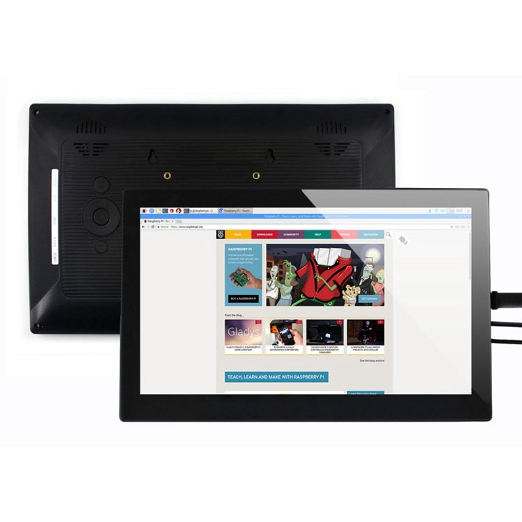 WAVESHARE 13.3inch HDMI LCD (H) Capacitive Touch Screen LCD with Toughened Glass Cover, Supports Multi mini-PCs, Multi Systems - LCD & LED Display Module by PMC TechLife | Online Shopping South Africa | PMC TechLife | Buy Now Pay Later Mobicred