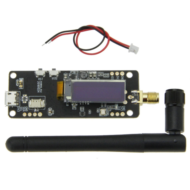 TTGO Fish-eye Lens Camera Module OV2640 SMA WiFi 0.91 OLED Development Board with 3dbi Antenna - free shipping - PMC Jewellery - Order now!
