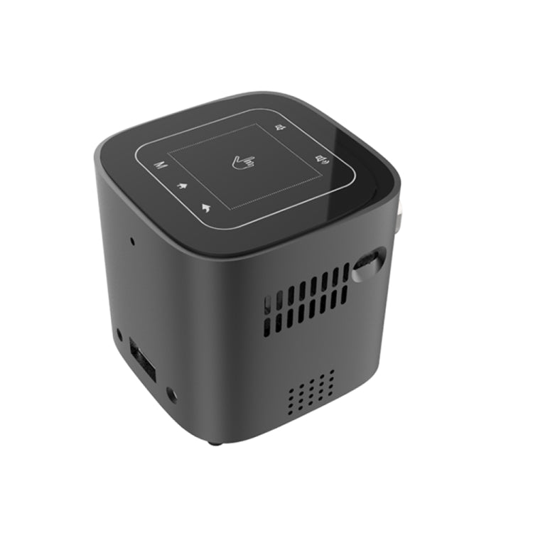 WEJOY DL-S12 Mini Portable 50 ANSI Lumens DLP Smart Projector with Remote Control & Holder, Android  7.1.2, 2GB DDR3+16GB, RK3128 Quad Core ARM Cortex-A7 up to 1.2GHz, Support WiFi / USB / Audio OUT / DC IN - Mini Projector by WEJOY | Online Shopping South Africa | PMc TechLife | Buy Now Pay Later Mobicred