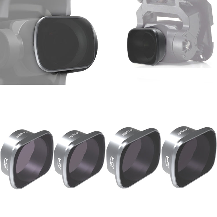 JSR KS 4 in 1 ND8PL+ND16PL+ND32PL+ND64PL Lens Filter for DJI FPV, Aluminum Alloy Frame - free shipping - PMC TechLife - Order now!