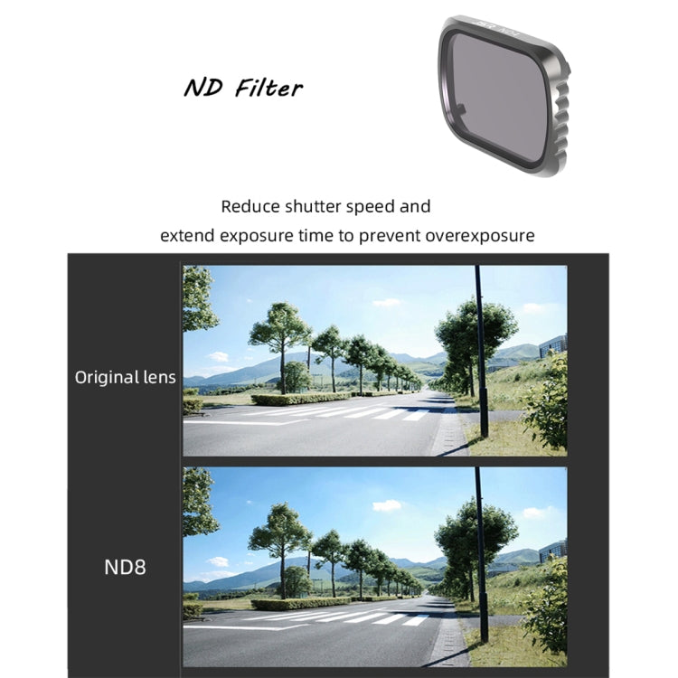 JSR KS ND1000 Lens Filter for DJI Air 2S, Aluminum Frame - Lens Filter by JSR | Online Shopping South Africa | PMC TechLife | Buy Now Pay Later Mobicred