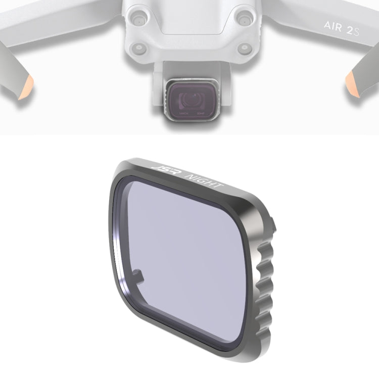 JSR KS NIGHT Light Pollution Reduction Lens Filter for DJI Air 2S, Aluminum Frame - free shipping - PMC TechLife - Order now!
