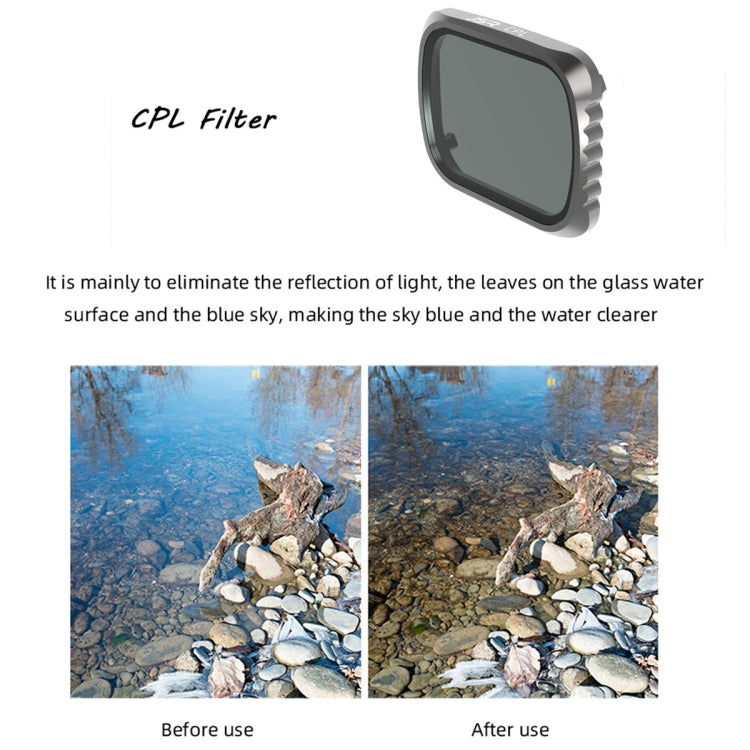 JSR KS 6 in 1 UV + CPL + ND4 + ND8 + ND16 + ND32 Lens Filter for DJI Air 2S, Aluminum Frame - free shipping - PMC TechLife - Order now!