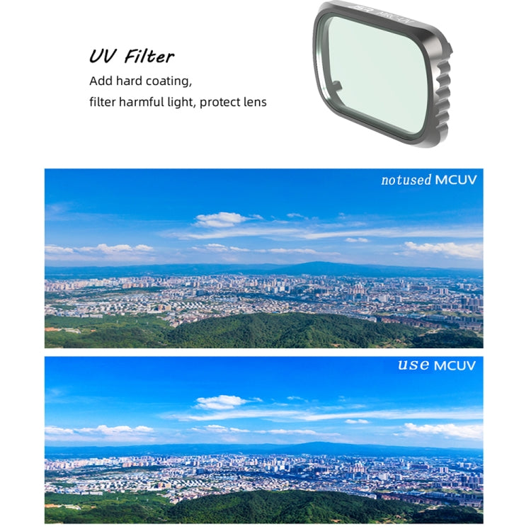 JSR KS 6 in 1 UV + CPL + ND4 + ND8 + ND16 + ND32 Lens Filter for DJI Air 2S, Aluminum Frame - free shipping - PMC TechLife - Order now!