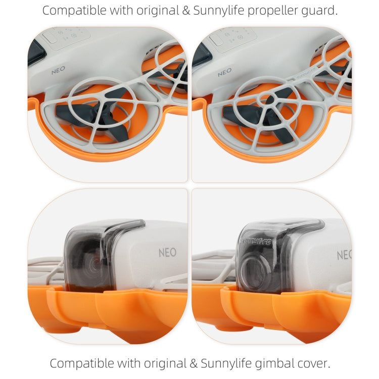 For DJI Neo Sunnylife Butterfly Storage Box Anti-collision Anti-scratch Protection Case (Grey) - free shipping - PMC TechLife - Order now!