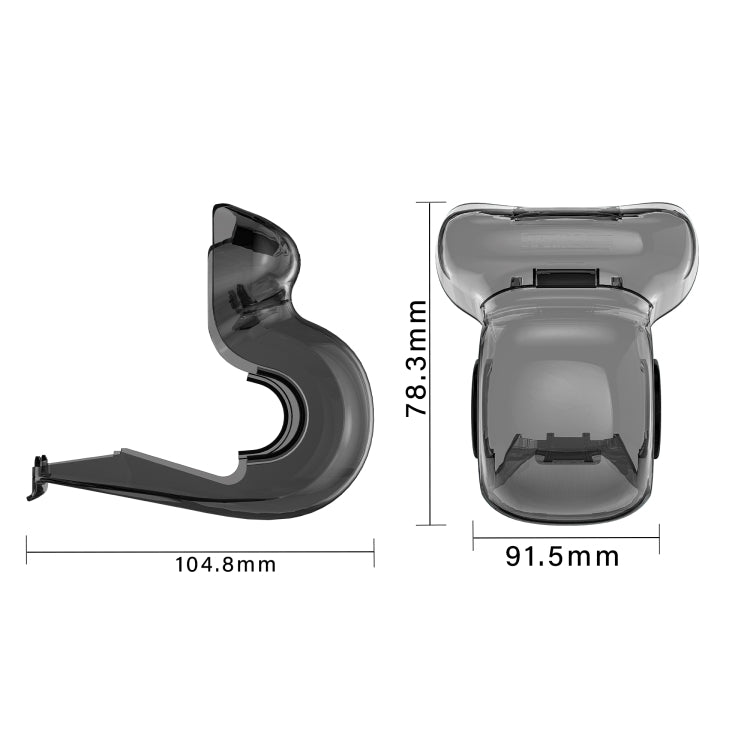 For DJI Air 3S STARTRC Lens Protective Cover Gimbal Cover (Transparent Black) - free shipping - PMC TechLife - Order now!