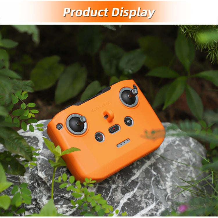 For DJI Neo / Mini 4 Pro / RC-N3 / RC-N2 / RC-N1 Sunnylife Controller Protective Cover Silicone Case with Neck Strap (Black) - free shipping - PMC TechLife - Order now!