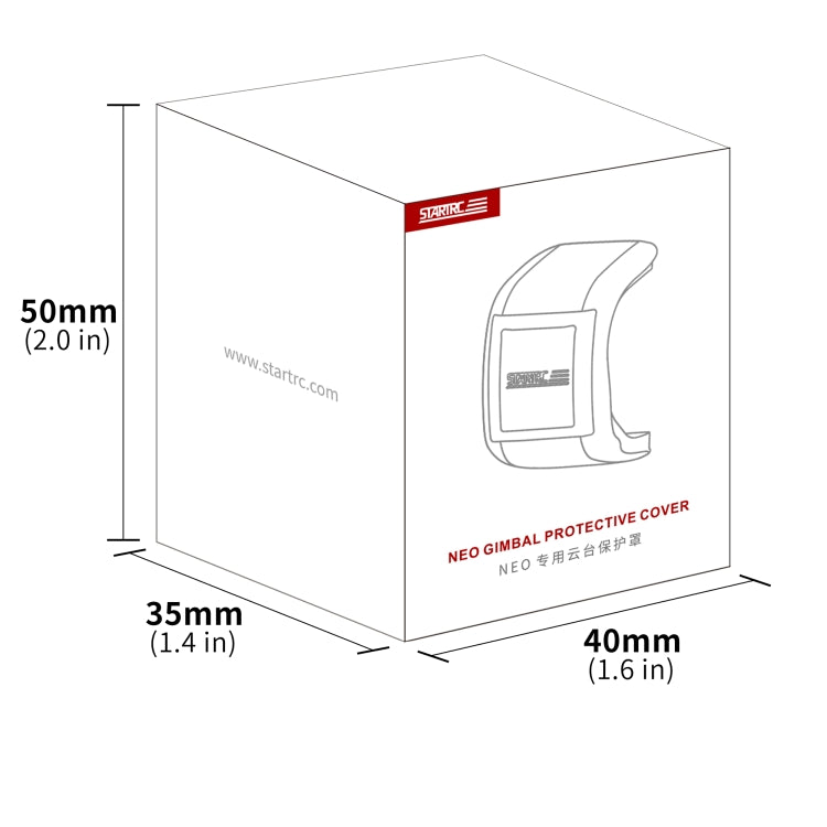For DJI Neo STARTRC Lens Protective Cover Gimbal Cover (Transparent Black) - free shipping - PMC TechLife - Order now!