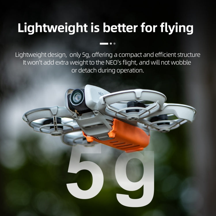 For DJI Neo STARTR Drone Battery Cover Landing Gear Holder (Orange) - free shipping - PMC TechLife - Order now!