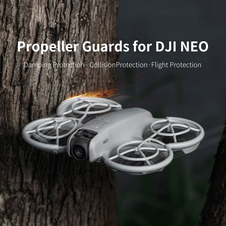 For DJI Neo STARTRC Drone Propeller Protective Guard Anti-collision Ring (Orange) - free shipping - PMC TechLife - Order now!