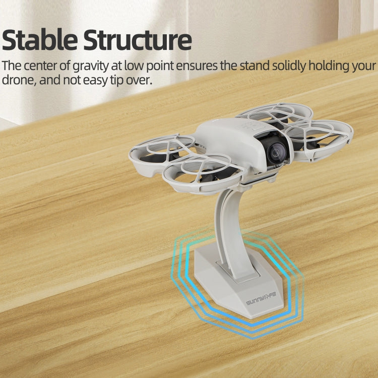 For DJI Neo Sunnylife Desktop Display Stand Drone Mount Exhibition Base Bracket (Grey) - free shipping - PMC TechLife - Order now!
