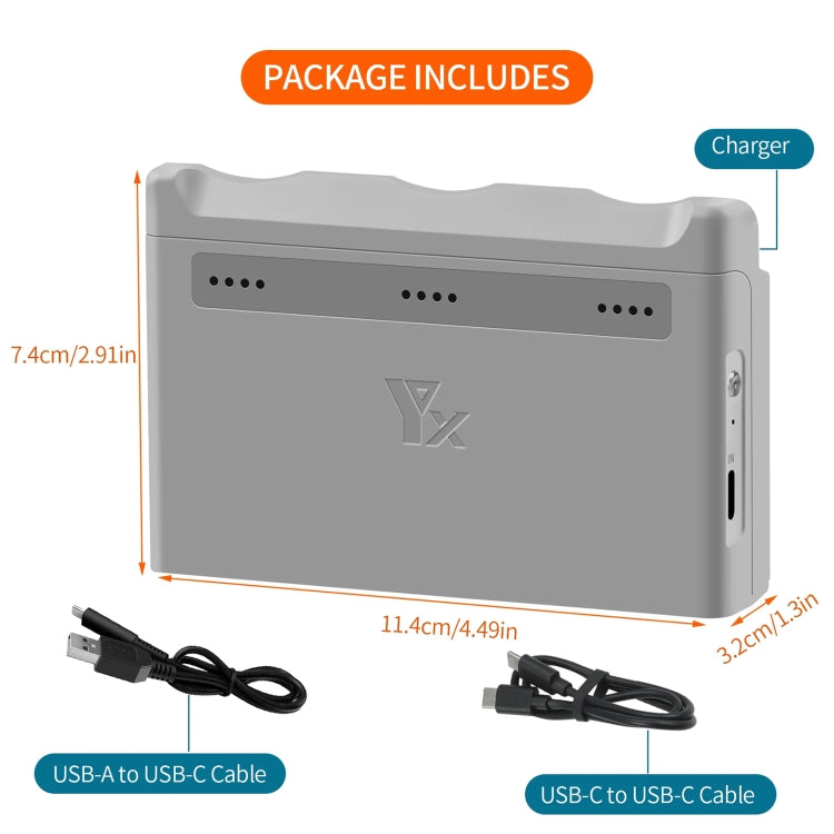 For DJI Neo XY 3-Channel Battery Charger Battery Charge Manager (Grey) - free shipping - PMC TechLife - Order now!