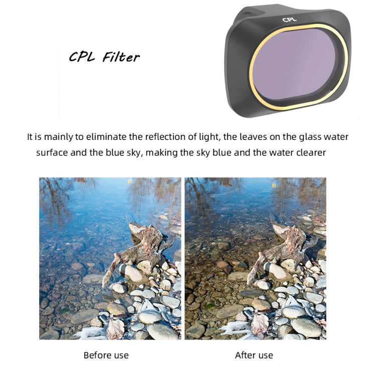 JSR Drone 4 in 1 UV +CPL+ND4+ND8 Lens Filter for DJI MAVIC mini - free shipping - PMC TechLife - Order now!