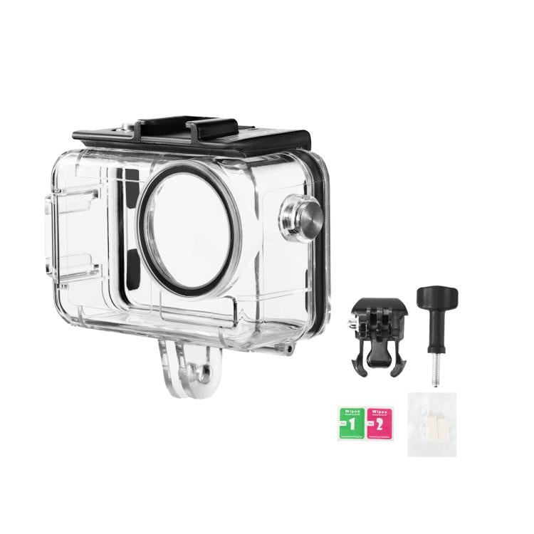 For DJI Osmo Action 5 Pro / 3 / 4 STARTRC 40m Underwater Waterproof Housing Diving Case (Transparent) - free shipping - PMC TechLife - Order now!