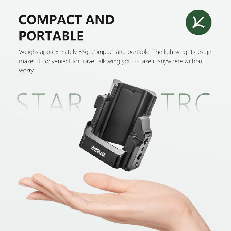 For DJI OSMO Pocket 3 STARTRC Metal Protection Frame Cage Expansion Adapter Bracket (Black) - free shipping - PMC TechLife - Order now!