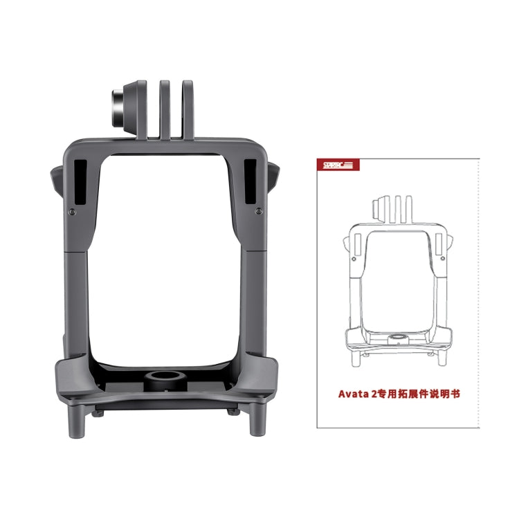 For DJI Avata 2 STARTRC Action Camera Holder Mount Drone Expansion Bracket (Black) - free shipping - PMC TechLife - Order now!