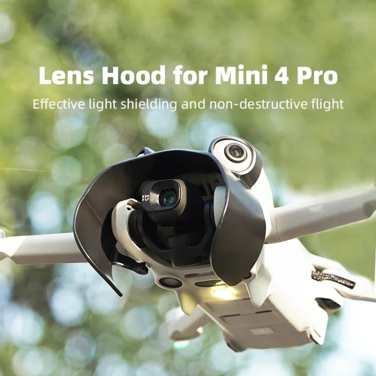 For DJI Mini 4 Pro BRDRC Lens Hood Gimbal Anti-Glare Sunshade Cover (Black) - free shipping - PMC TechLife - Order now!