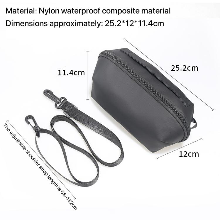 For DJI OSMO Pocket 3 Portable Carrying Case Body Storage Bag with Strap (Black) - free shipping - PMC TechLife - Order now!