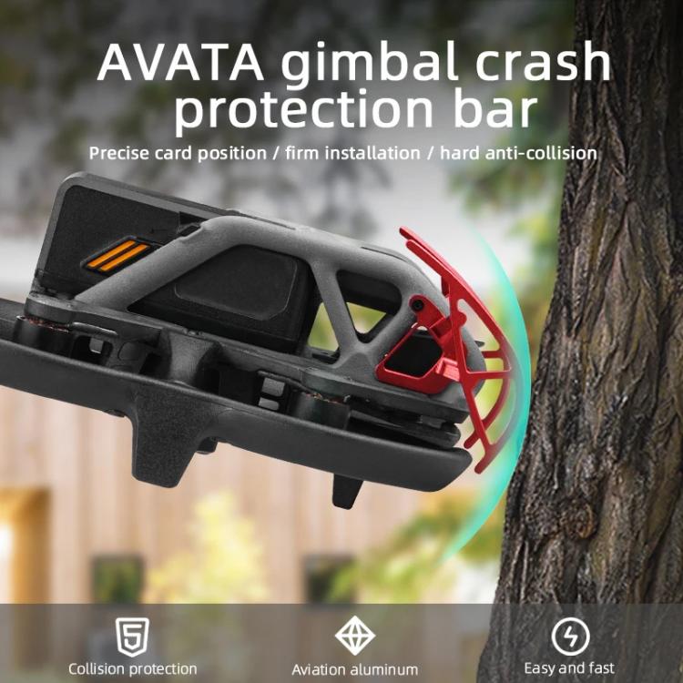 For DJI Avata BRDRC Gimbal Lens Anti-collision Aluminum Alloy Guard Bumper (Black) - free shipping - PMC TechLife - Order now!