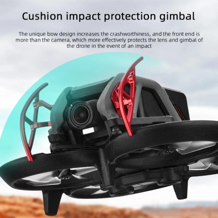 For DJI Avata BRDRC Gimbal Lens Anti-collision Aluminum Alloy Guard Bumper (Black) - free shipping - PMC TechLife - Order now!