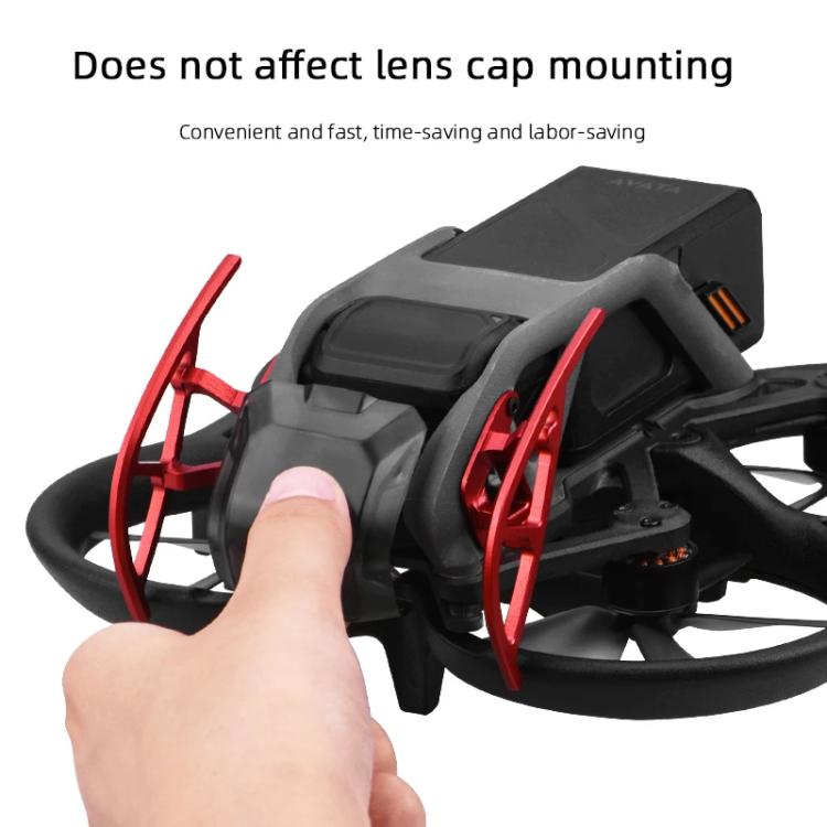 For DJI Avata BRDRC Gimbal Lens Anti-collision Aluminum Alloy Guard Bumper (Black) - free shipping - PMC TechLife - Order now!