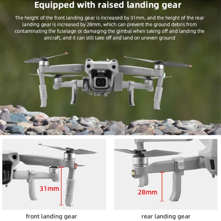 For DJI Mavic Air 2 / Air 2S BRDRC Air-Dropping System Thrower Parabolic (Grey) - free shipping - PMC TechLife - Order now!