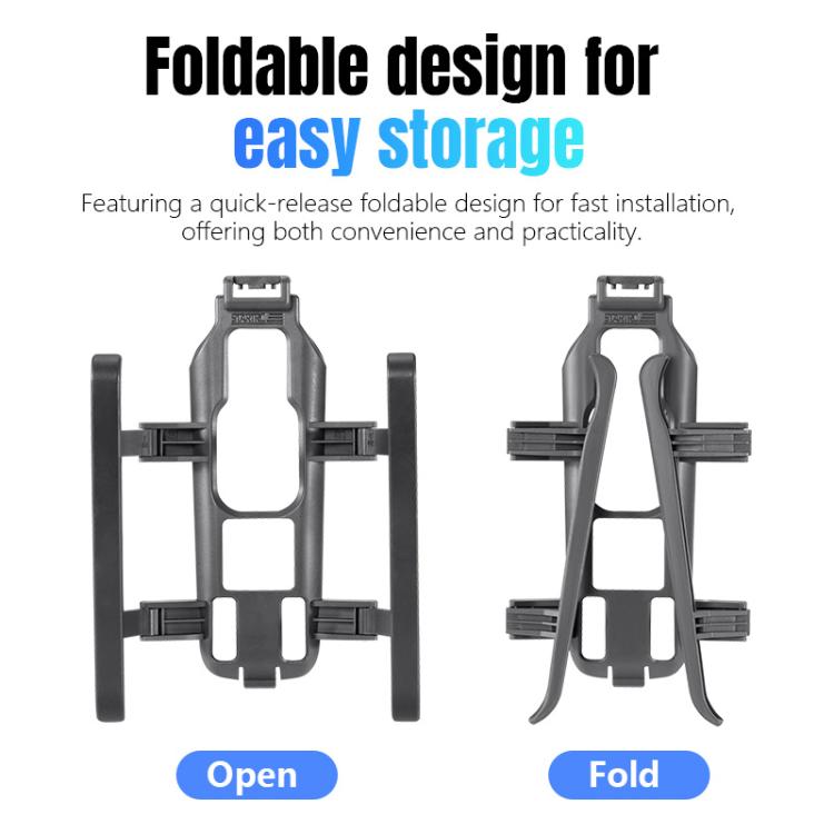 For DJI Mavic 4 Pro STARTRC Sled Anti-fall Anti-dirt Heightened Landing Gear Training Rack (Grey) - free shipping - PMC TechLife - Order now!