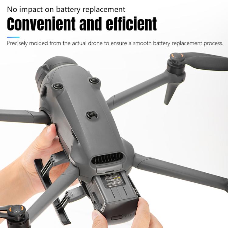For DJI Mavic 4 Pro STARTRC Sled Anti-fall Anti-dirt Heightened Landing Gear Training Rack (Grey) - free shipping - PMC TechLife - Order now!