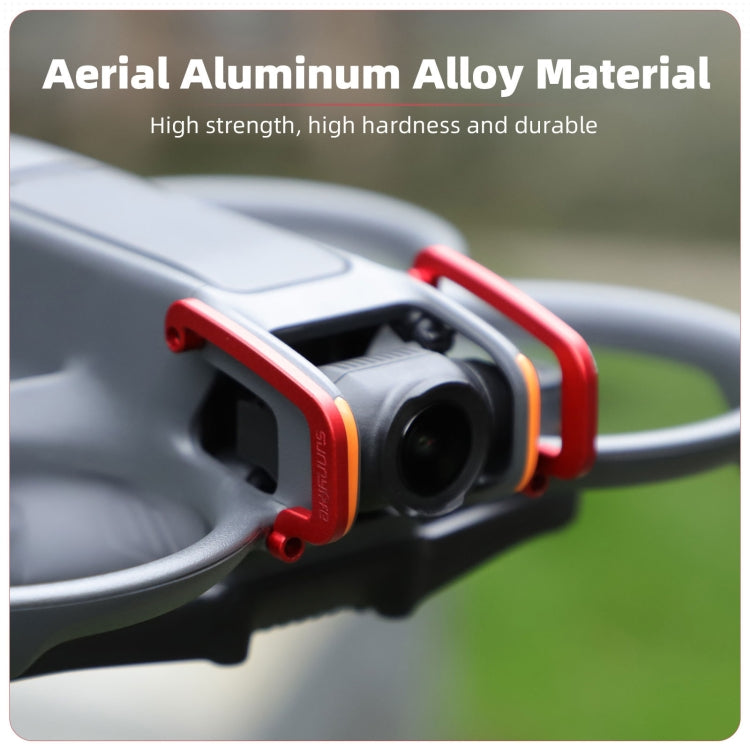 For DJI Avata 2 Sunnylife Gimbal Aluminum Anti-collision Bumper (Red) - Other by Sunnylife | Online Shopping South Africa | PMC TechLife | Buy Now Pay Later Mobicred