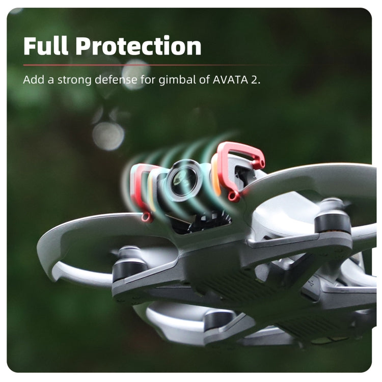For DJI Avata 2 Sunnylife Gimbal Aluminum Anti-collision Bumper (Black) - free shipping - PMC TechLife - Order now!