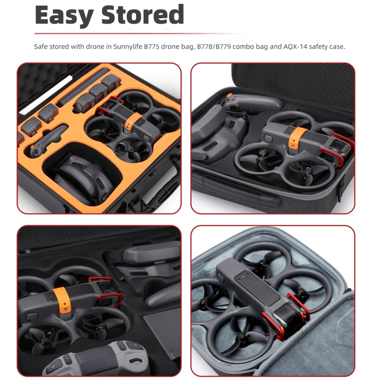 For DJI Avata 2 Sunnylife Gimbal Aluminum Anti-collision Bumper (Black) - free shipping - PMC TechLife - Order now!