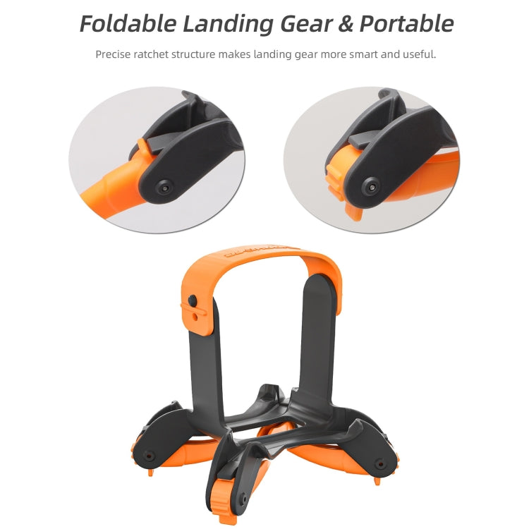 For DJI AVATA 2 Sunnylife LG797 Landing Gear Extensions Heightened Spider Gears Support Leg (Orange) - Other by Sunnylife | Online Shopping South Africa | PMC TechLife | Buy Now Pay Later Mobicred