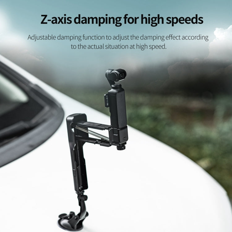 For DJI OSMO Pocket 2 STARTRC Shock Absorbing Step Reducer Carrying Case Storage Bag Box (Black) - Case & Bags by STARTRC | Online Shopping South Africa | PMC TechLife | Buy Now Pay Later Mobicred