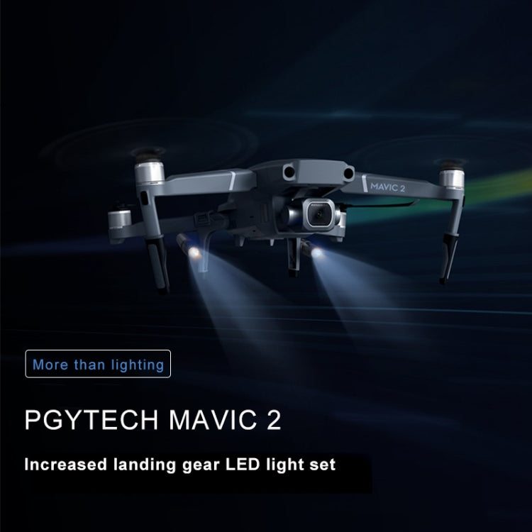 PGYTECH P-HA-030 LED Night Flight Light Shock Absorption Landing High Stand for DJI Mavic 2 - free shipping - PMC TechLife - Order now!