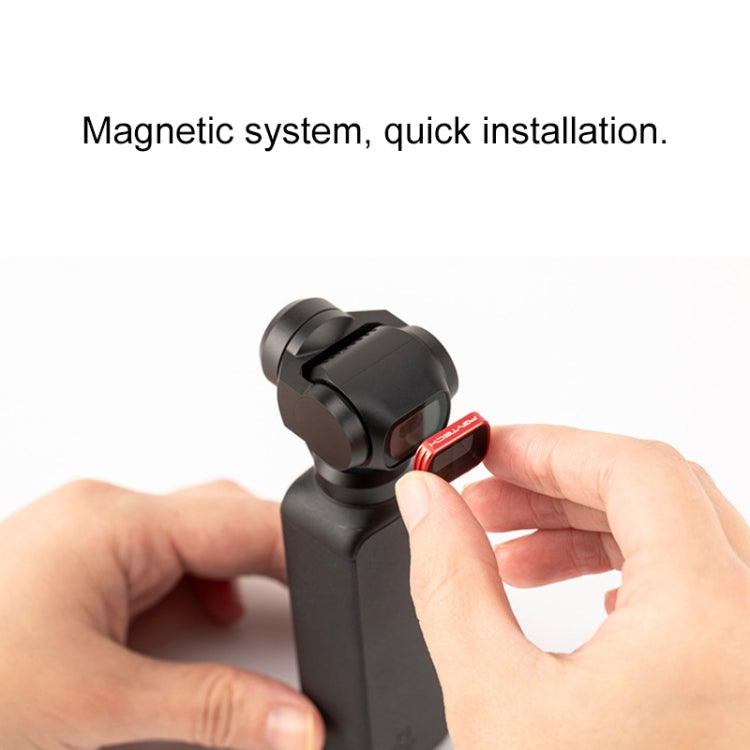 3 PCS PGYTECH P-18C-017 Profession Diving Lens Filter Suit for DJI Osmo Pocket - free shipping - PMC TechLife - Order now!