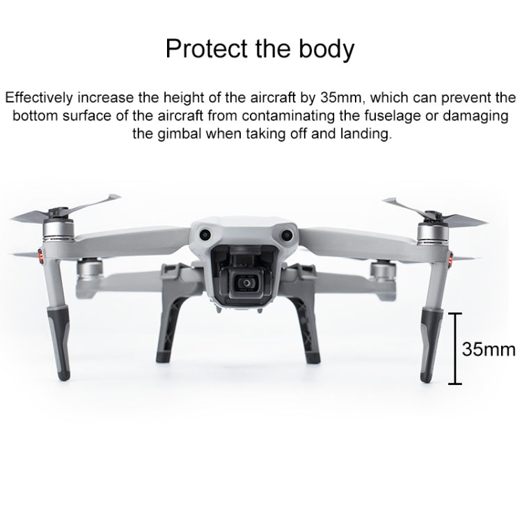PGYTECH P-16A-042 Accessories Combo Propeller Blade Holder Landing Gear Filter Apron Plate Bracket Aet for DJI Mavic Air 2 - Lens Filter by PMC TechLife | Online Shopping South Africa | PMC TechLife | Buy Now Pay Later Mobicred