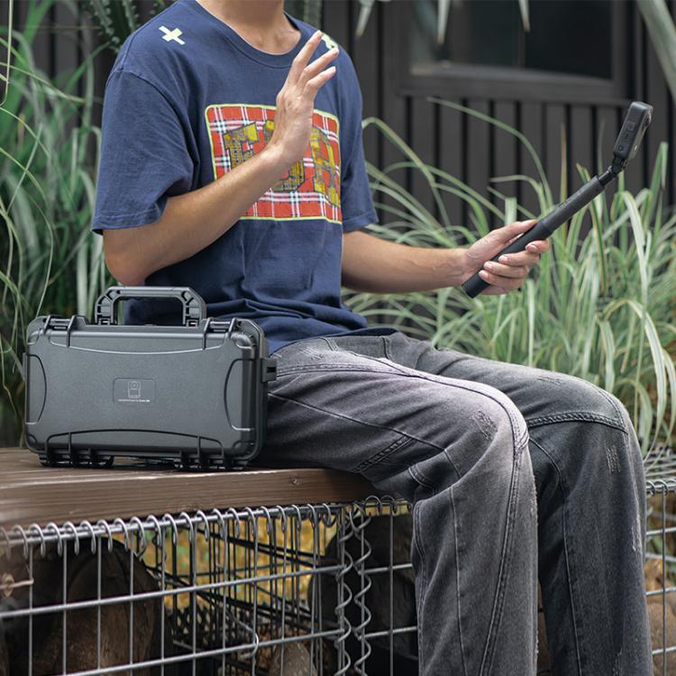 For DJI Osmo 360 STARTRC Waterproof EVA ABS Dual-layer Suitcase Storage Box (Black) - free shipping - PMC TechLife - Order now!