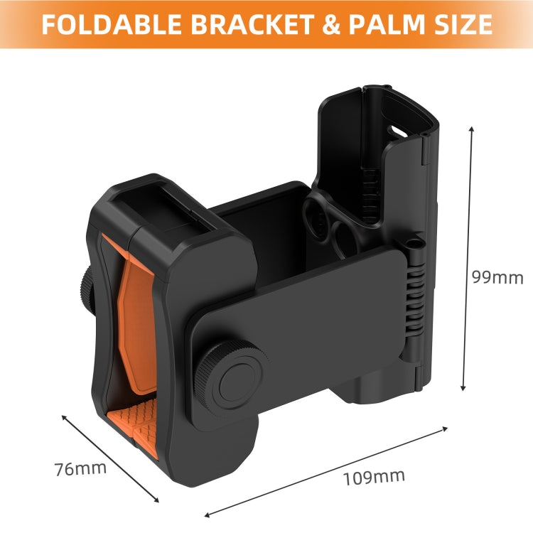 For DJI OSMO Pocket 3 Sunnylife ZJ756 Expanded Dual Phone Clamp Holder (Black) - free shipping - PMC TechLife - Order now!