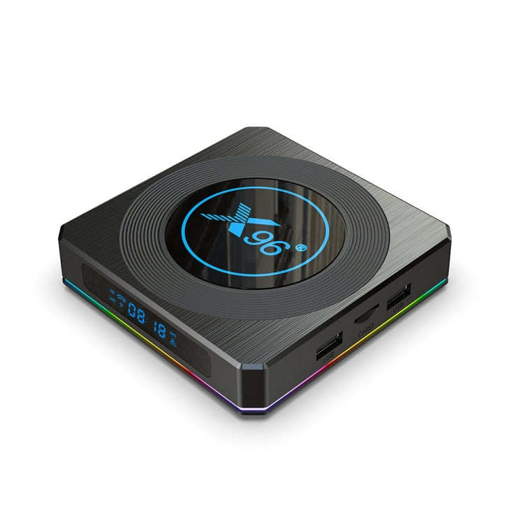 X96 X4 8K Smart TV BOX Android 11.0 Media Player with Remote Control, Amlogic S905X4 Quad Core ARM Cortex A55, RAM: 4GB, ROM: 64GB, Support 100M, Dual Band WiFi, Bluetooth, AU Plug - Amlogic S905 by PMC TechLife | Online Shopping South Africa | PMC TechLife | Buy Now Pay Later Mobicred