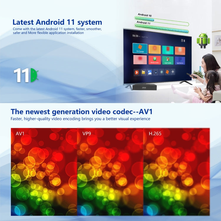 Tanix X4 Android 11 Smart TV Box, Amlogic S905X4 Quad Core, 4GB+32GB, Dual Wifi, BT(UK Plug) - Amlogic S905 by PMC TechLife | Online Shopping South Africa | PMC TechLife | Buy Now Pay Later Mobicred