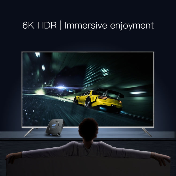 6K UHD Smart TV Box, Android 10.0, Allwinner H616 Quad Core, 2GB+8GB, AU Plug - Allwinner H6 by PMC TechLife | Online Shopping South Africa | PMC TechLife | Buy Now Pay Later Mobicred