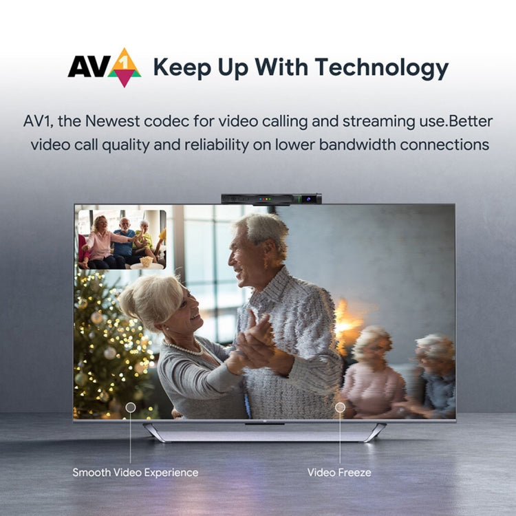 MECOOL KA2 Video Calling on TV Android 10.0 Smart TV Box with Remote Control, Amlogic S905X4 Quad Core Cortex A35, 4GB+64GB, Dual-Band / Ethernet / Camera(EU Plug) - free shipping - PMC TechLife - Order now!