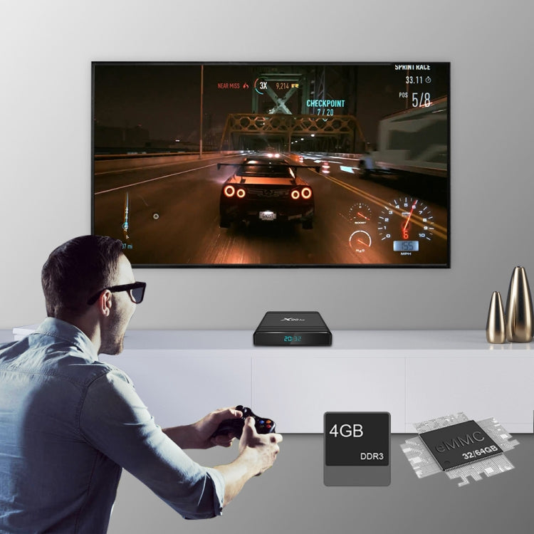 X96 Air 8K Smart TV BOX Android 9.0 Media Player with Remote Control, Quad-core Amlogic S905X3, RAM: 2GB, ROM: 16GB, Dual Band WiFi, US Plug - Amlogic S905 by PMC TechLife | Online Shopping South Africa | PMC TechLife | Buy Now Pay Later Mobicred